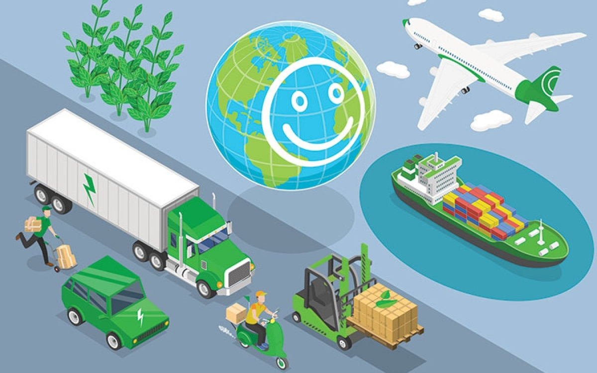Xu hướng logistics xanh trong năm 2025